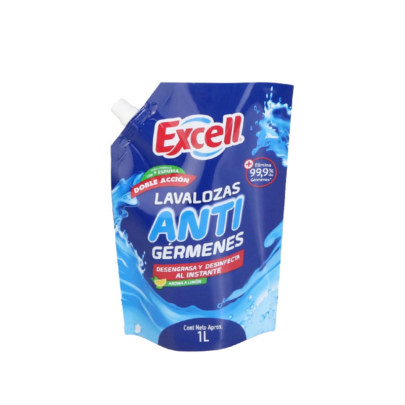 Weiyi Pack pielāgota drukāta atkārtoti izmantojama nilona stāvoša izlejamā maisiņa, 1 l šķidrā veļas mazgāšanas līdzekļa, trauku mazgāšanas līdzekļa papildināšanai, Doypack maisiņš ar izlejamu vārstu