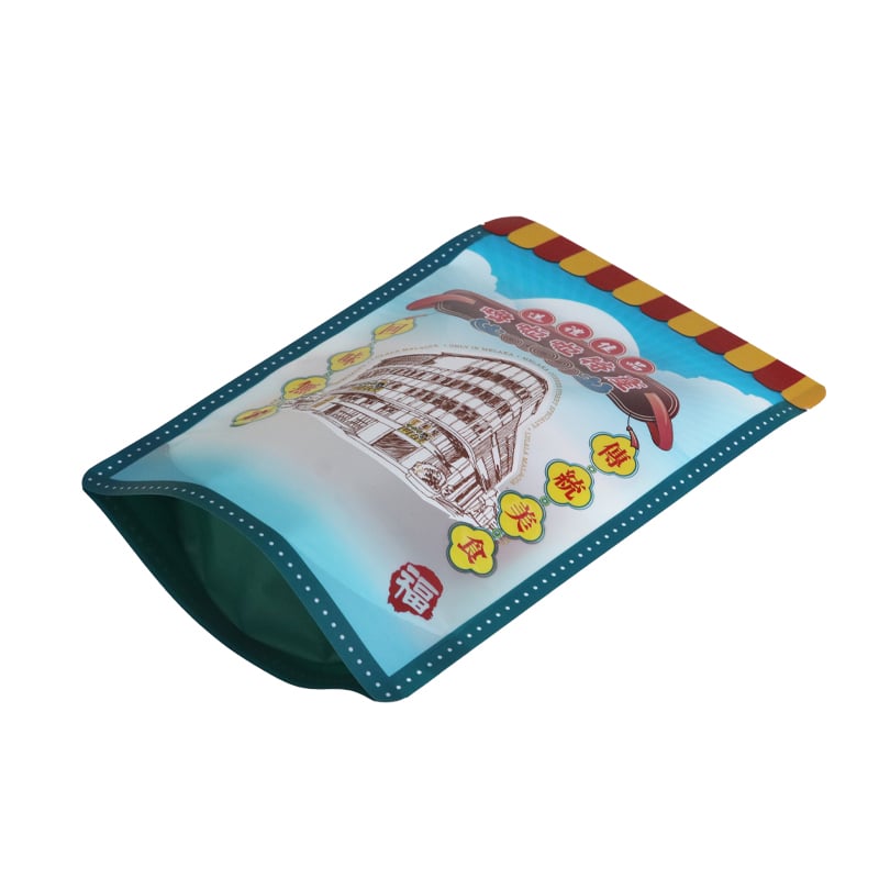 Weiyi Pack Custom Printed Special Shaped Stand up Pouch with Zipper for Malaysia Local Specialty Snack Food Traditional Gift Packaging