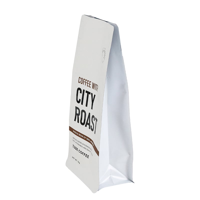 Weiyi Pack Food Grade Matte Aluminum Foil Coffee Bag Stand up Pouch with Zipper Valve for City Roast 100% Arabica Coffee Bean 1kg