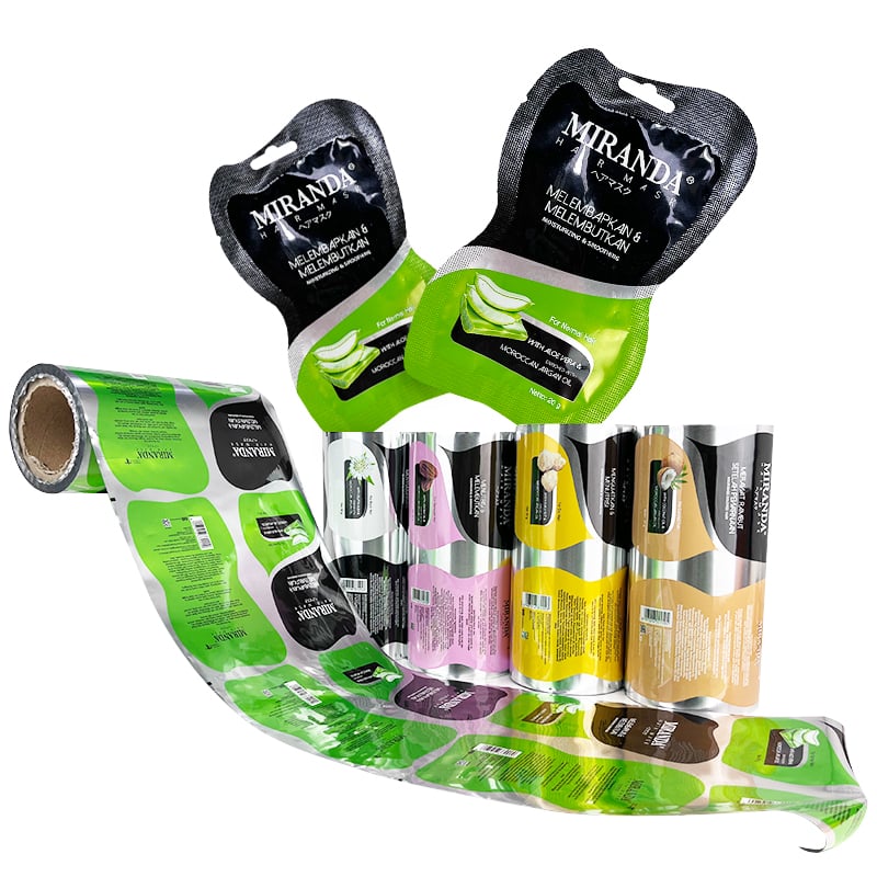 Special-shaped bag packaging film