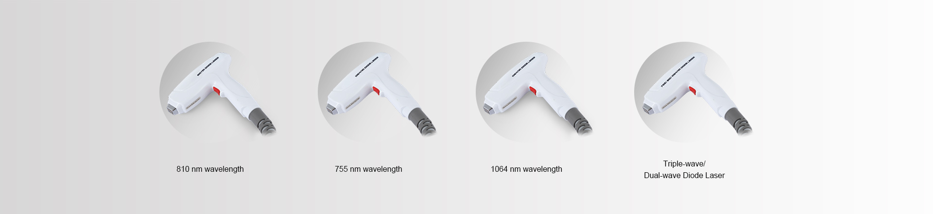 triplewave diode laser hair removel device345-4
