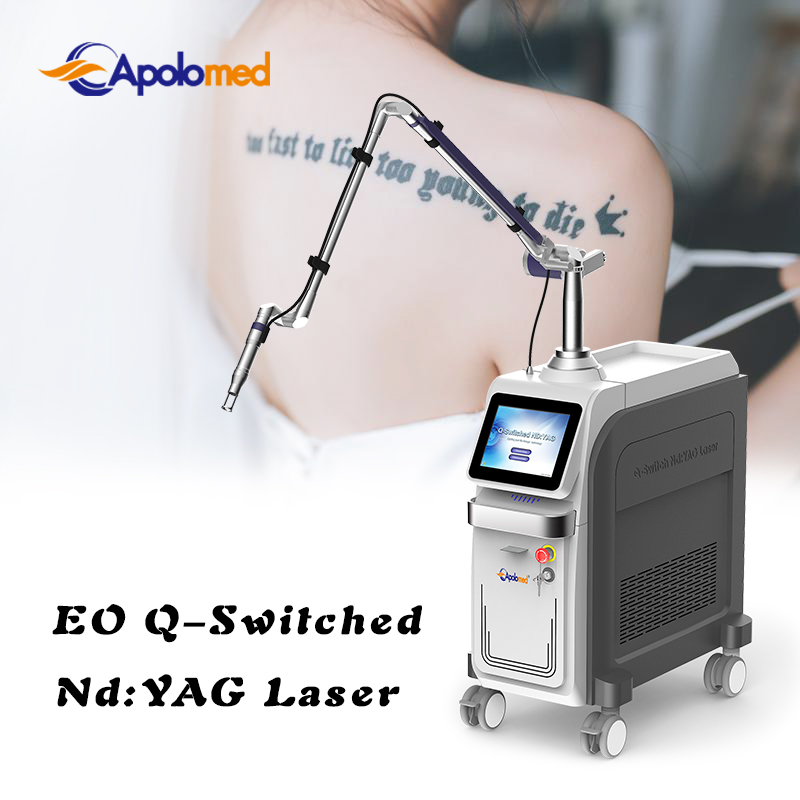 حلول متقدمة بالليزر ذي التبديل الكمي لعلاج الميلانوز