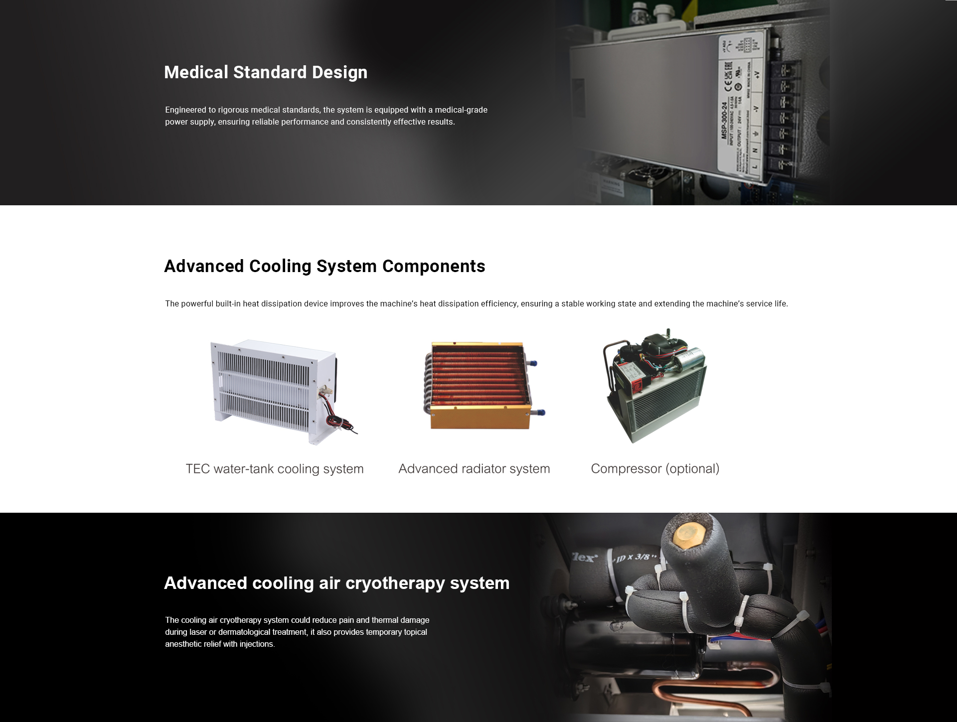 8-in-1 Platform Series, CE Medical factory