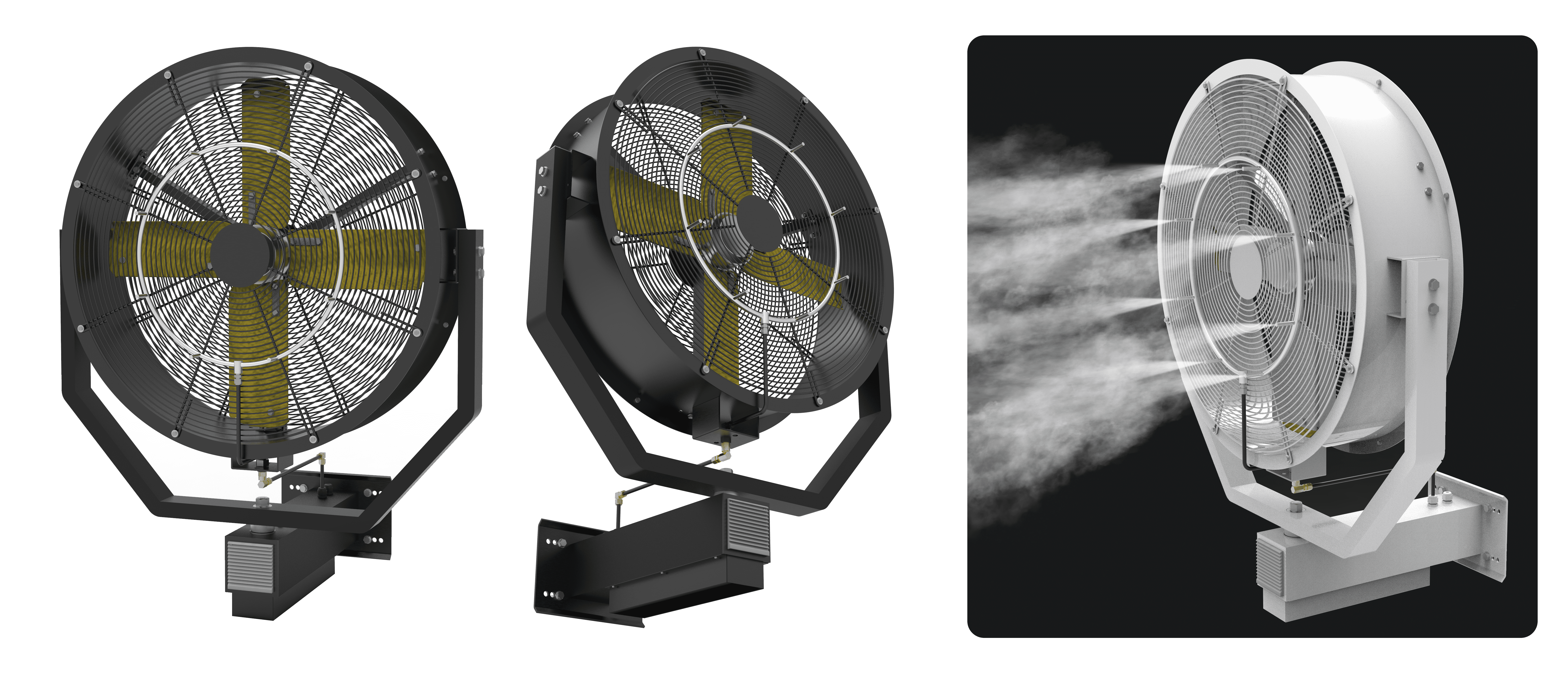 PMSM - DC ENERGY SAVING - Wall Mounted Oscillation Fan
