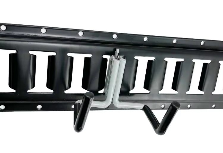 Truck, Enclosed Trailer, Storage ETrack System Arm Tool Organizer Double Hook Hanger 3" Deep E Track Accessories supplier