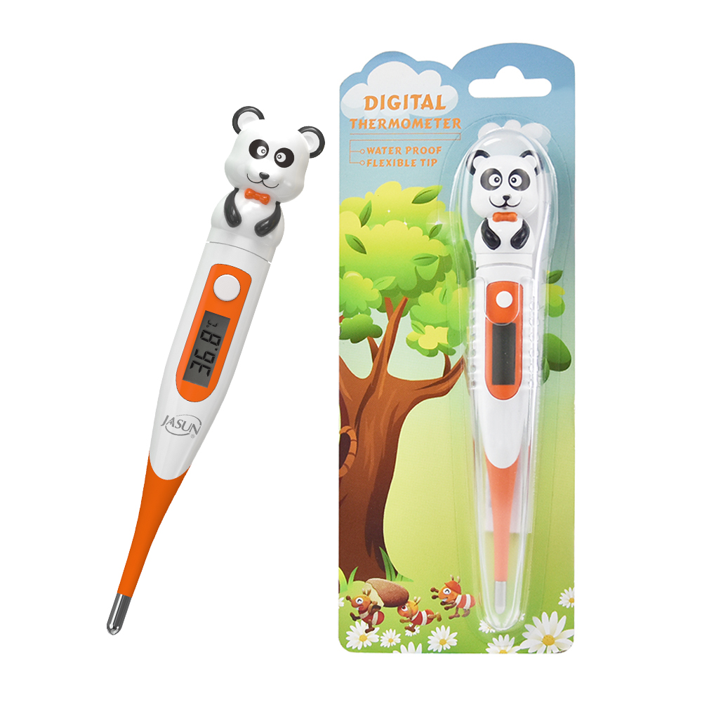 HUAAN Pediatriczny Termometr Proktologiczny Dla Dzieci, Gwiazdka Flex, 10 Sekund, DT-111G, Panda
