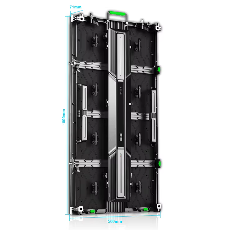Wholesale Cheap P2.6 1000*500 Die Casting Aluminum Empty Cabinet Frame for Indoor Outdoor Waterproof Led Display Screen manufacture