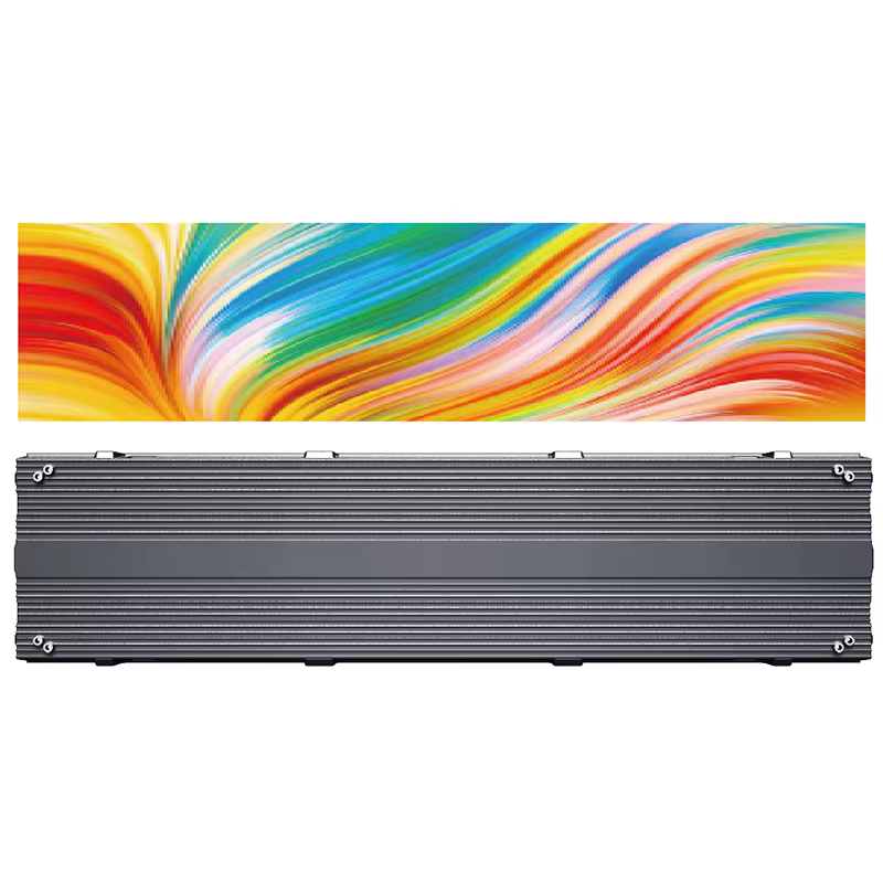 Indoor P2.976 Front Service LED Display 1000*250 Empty Cabinet with Die Casting Aluminum Panel Board and 1000*250 Module details