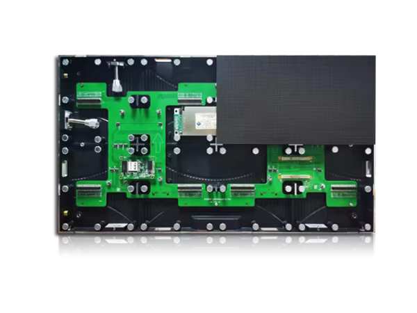 Front Maintenance 600*337.5 mm Indoor Die Casting Aluminium LED Display Screen Empty Cabinet supplier