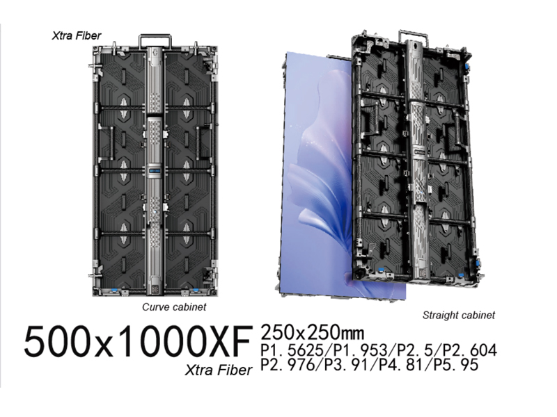 High-Performance LED Carbon Fiber Cabinets for Modern Displays