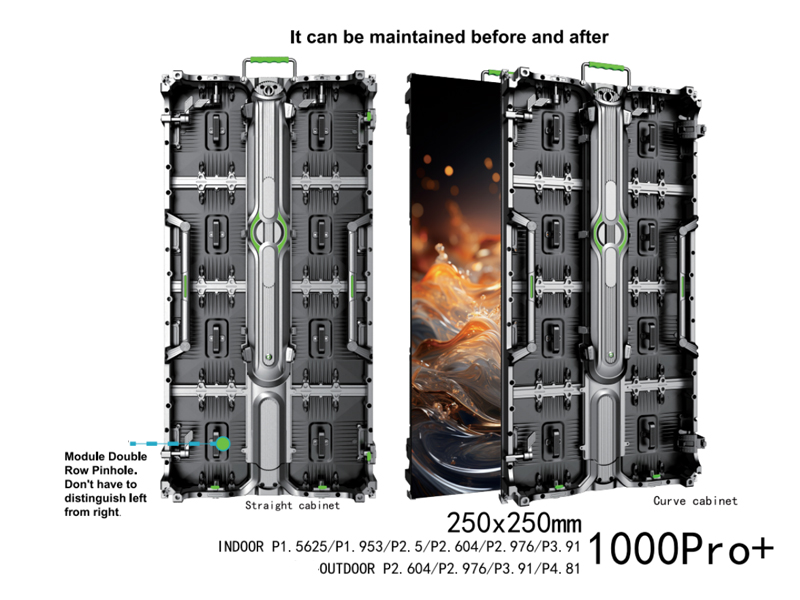 Premium Led Aluminum Alloy Cabinets for Versatile Applications