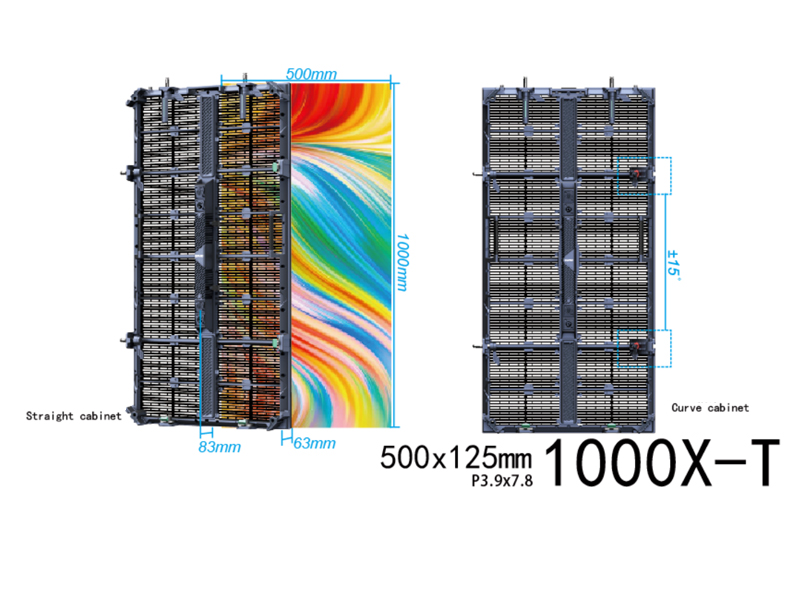 Cabinet LED ad alta precisione con giunzione senza soluzione di continuità per soluzioni di visualizzazione superiori