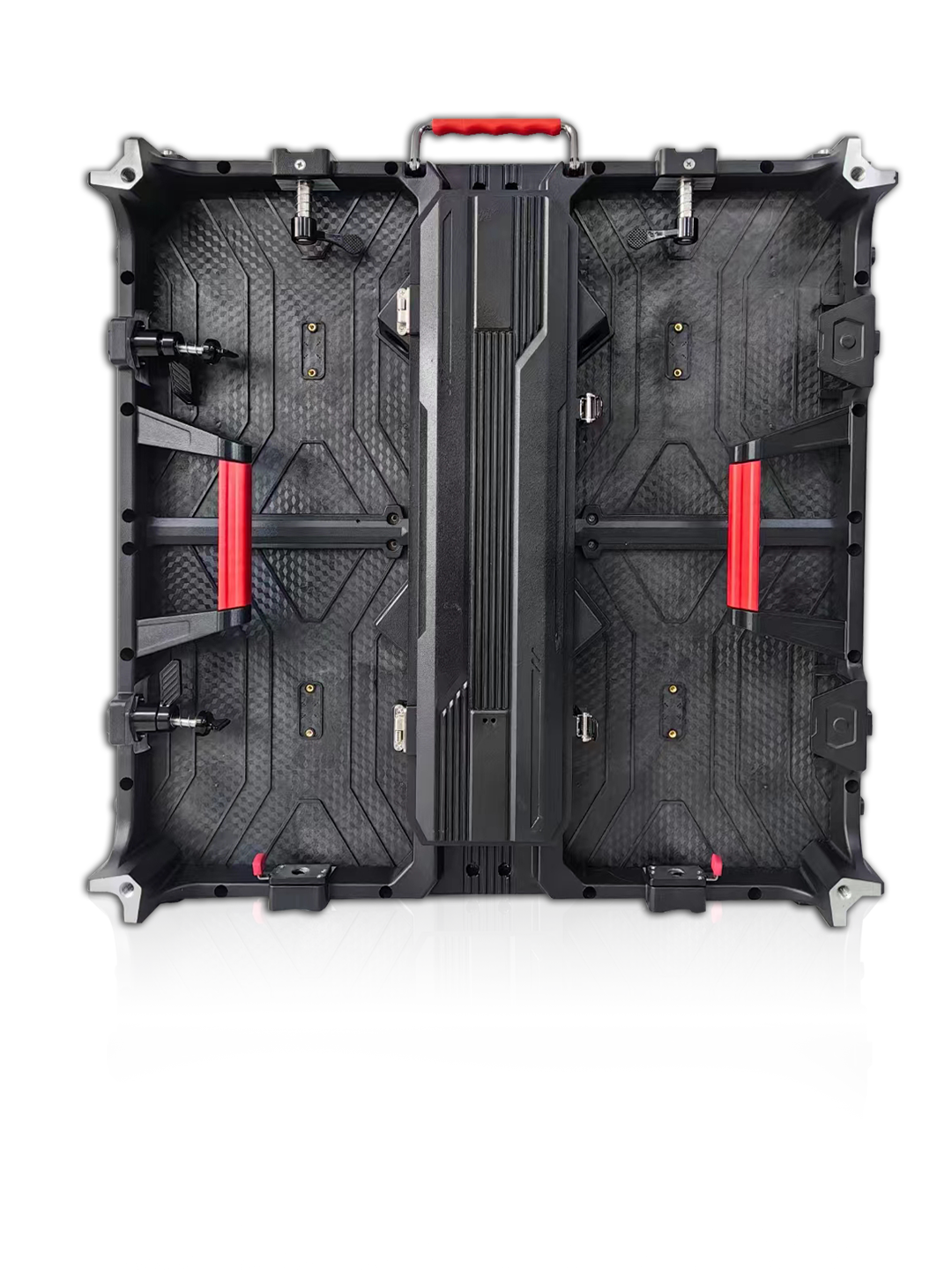 LED Display Empty Cabinet 576U Aluminium Rental Led Wall Panel Screen Board Display Frame Cabinet Outdoor Module 288x288 P3 P6 c