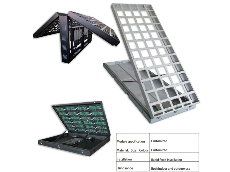 Hydraulic Front Open LED Cabinet for Optimal Display Solutions