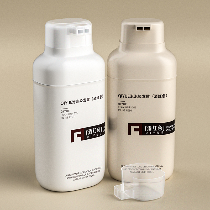 400 ml PET-plastflaske, ny design, 2-i-1-lotionspumpe til shampoo, brusegel, hårbalsam, ansigtsrengøringsmiddel, hudplejeserum – tom