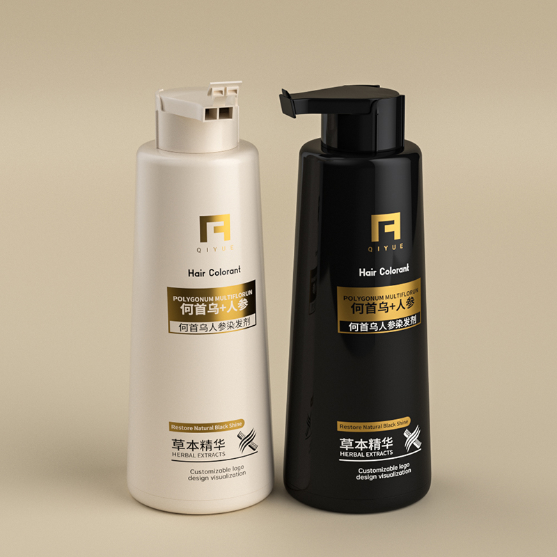 400 ml PET-plastflaske, 2:1-lotionspumpe til hårpleje, æteriske olier, shampoo og lotion – brugerdefineret emballage