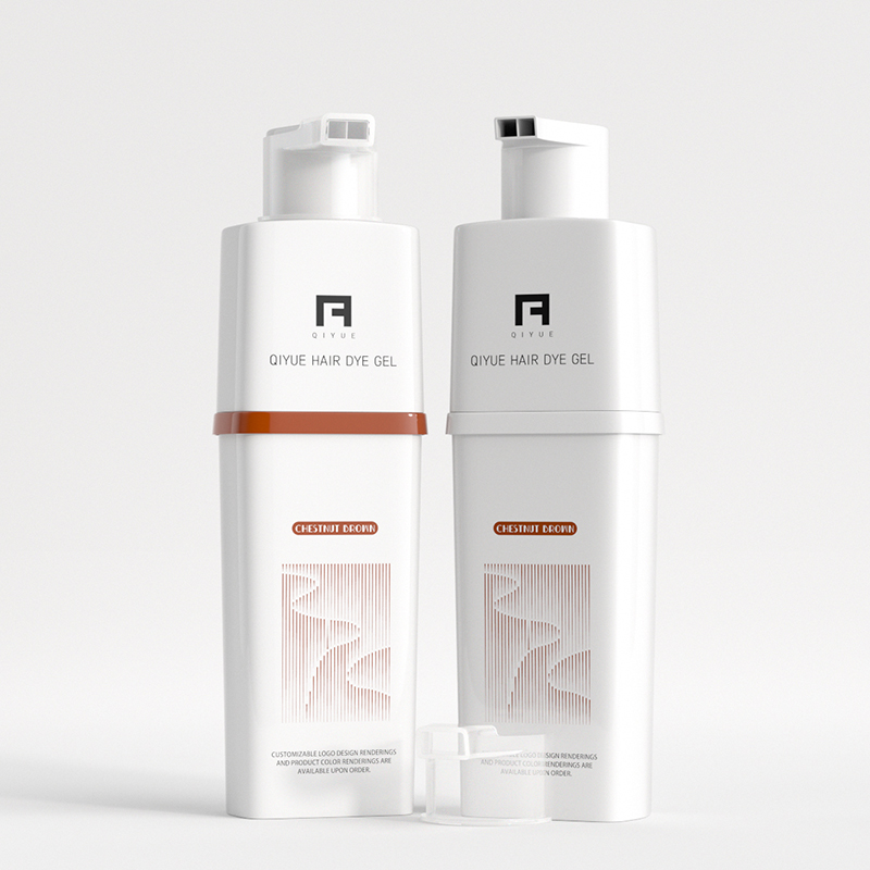 200 ml firkantet PET-plastflaske med 2-i-1-pumpe til hårplejelotion/shampoo – brugerdefineret logo og silkeskærmtryk, tom emballage