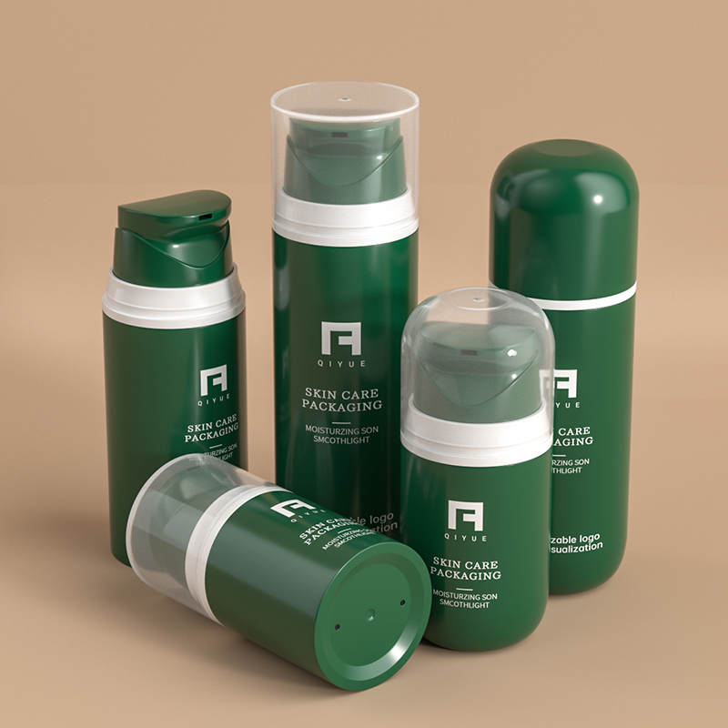 50ml 100ml 150ml Airless Pump PET Plastic Bottle Cosmetic Use Empty Packaging Skincare Serum Lotion Essential Oil Sunscreen