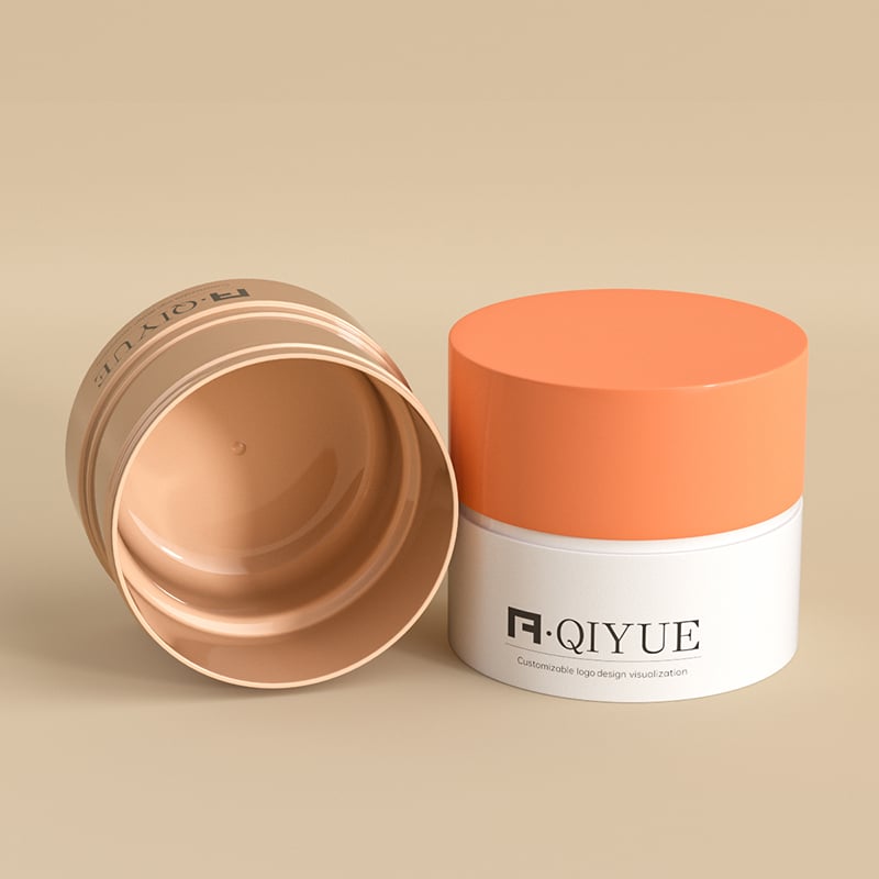 200ml 280ml Round PET Skin Care Packaging Jar with Screw Cap for Face Cream Hand Cream Lotion Empty Container Custom Logo