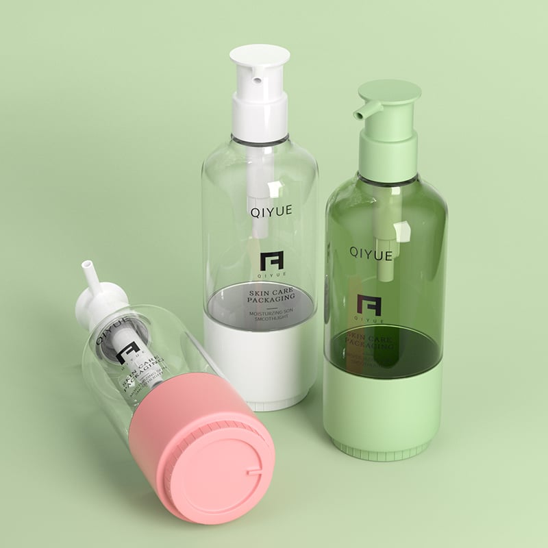 500ml Shampoo Bottle with Press Pump Cosmetic Use Bottle Empty Packaging for Shower Gel Hair Conditioner Bottle Custom Container