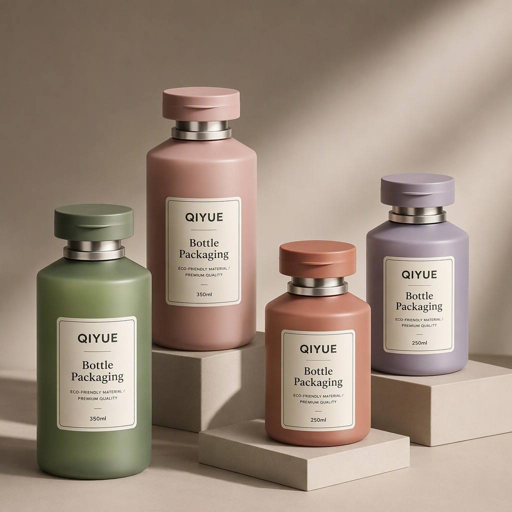 Custom 250ml & 350ml PET Flip-Top Bottle | BPA-Free Eco-Friendly Shampoo & Body Wash Container with PP Flip Cap | Wholesale Customizable Color & Silk Screen Logo | Premium Personal Care Packaging Supplier