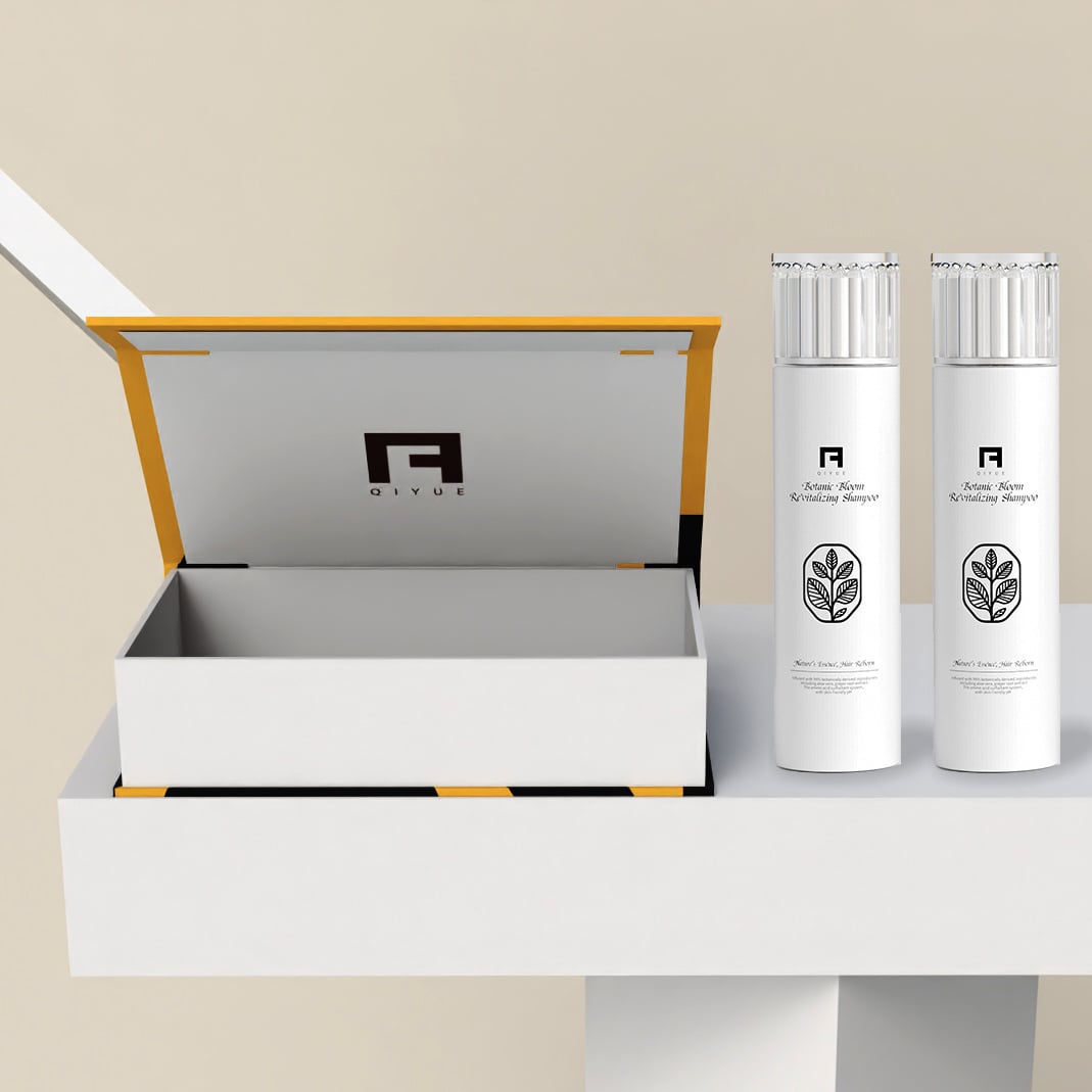 Book-Shaped Gift Box + Matching Bottle One-Stop Customization