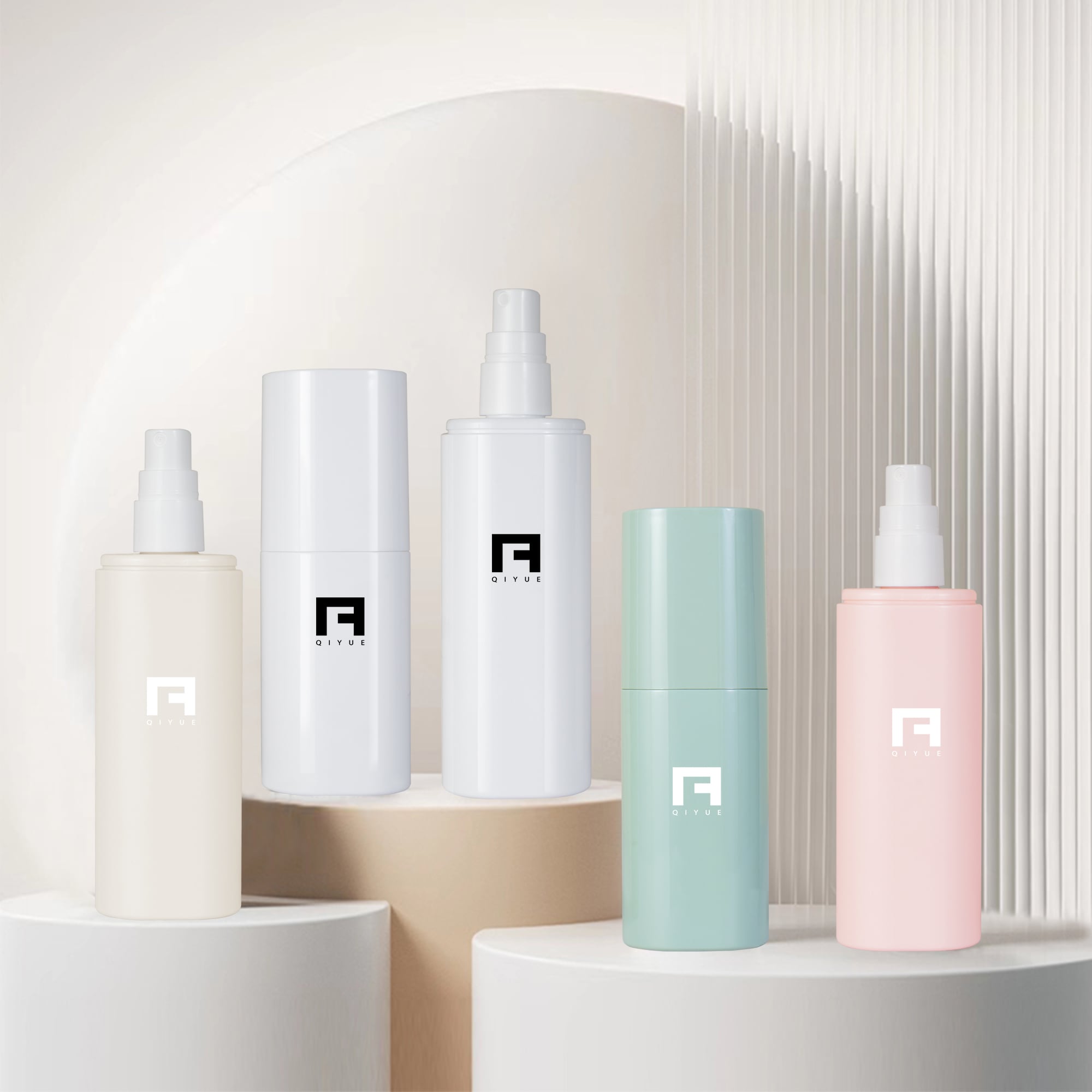 30 ml–120 ml Kunststoffflasche mit Sprühspender – für Hautpflegeserum, ätherische Öle, Parfüm und kosmetische Anwendungen; leere Flasche