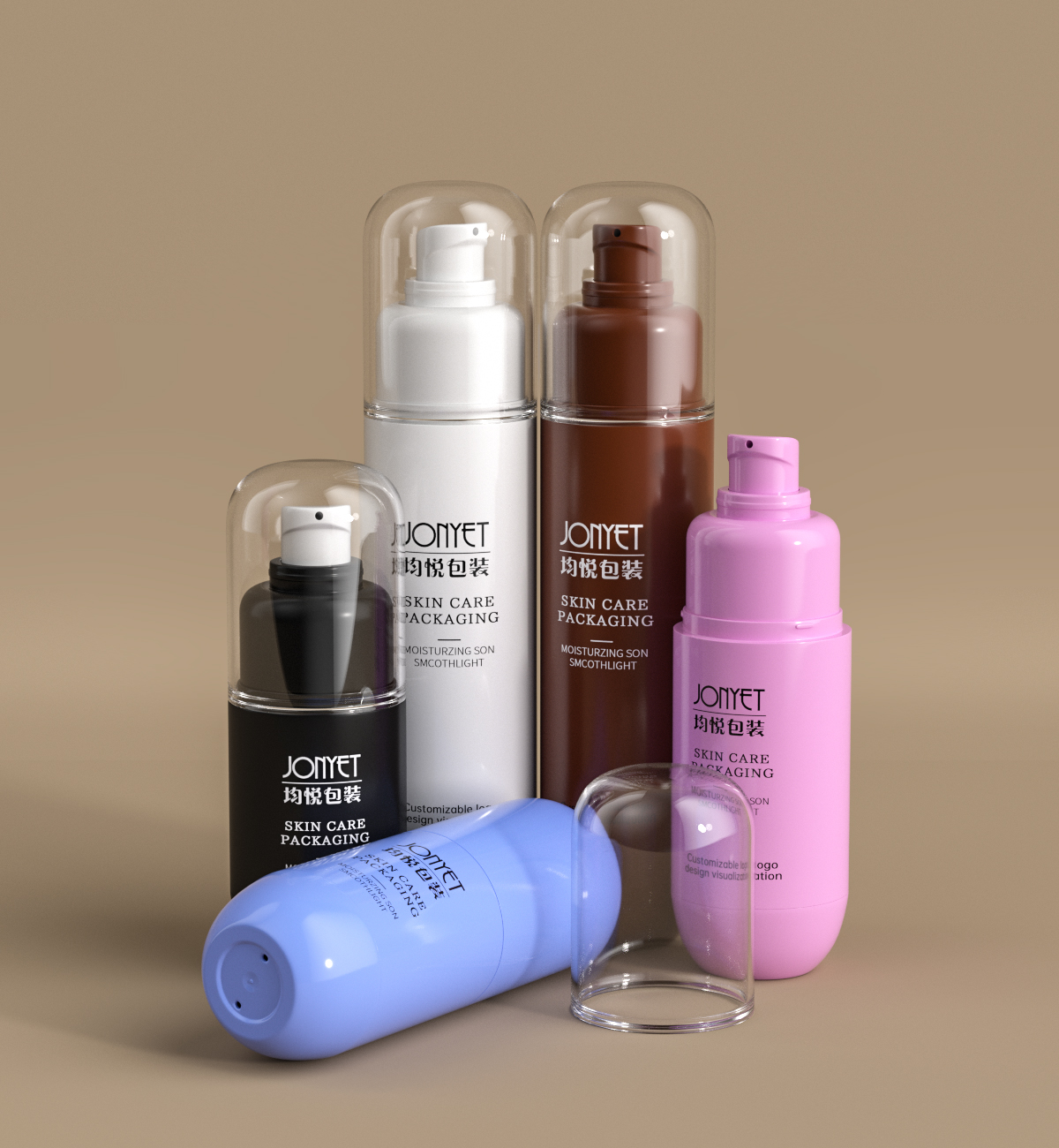 Premium Empty Plastic Bottles in Bulk for Cosmetics