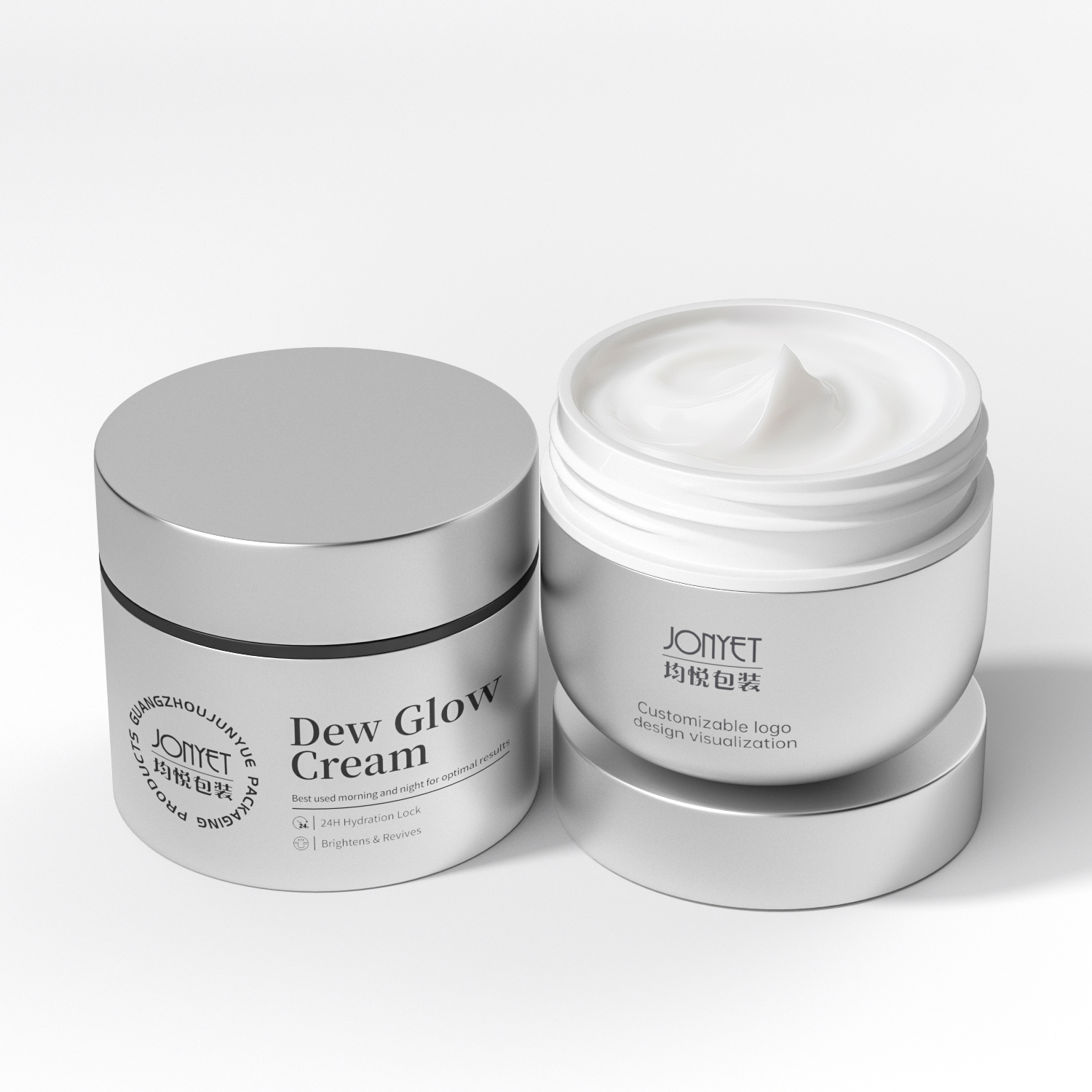 Premium Empty Cream Jars for All Your Cosmetic Needs