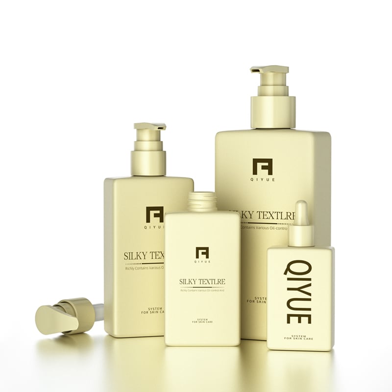 100ml 300ml 750ml 1000ml square Plastic Bottle with Press Pump Shampoo Bottle Shower Gel Body Lotion Empty Packaging Bottle