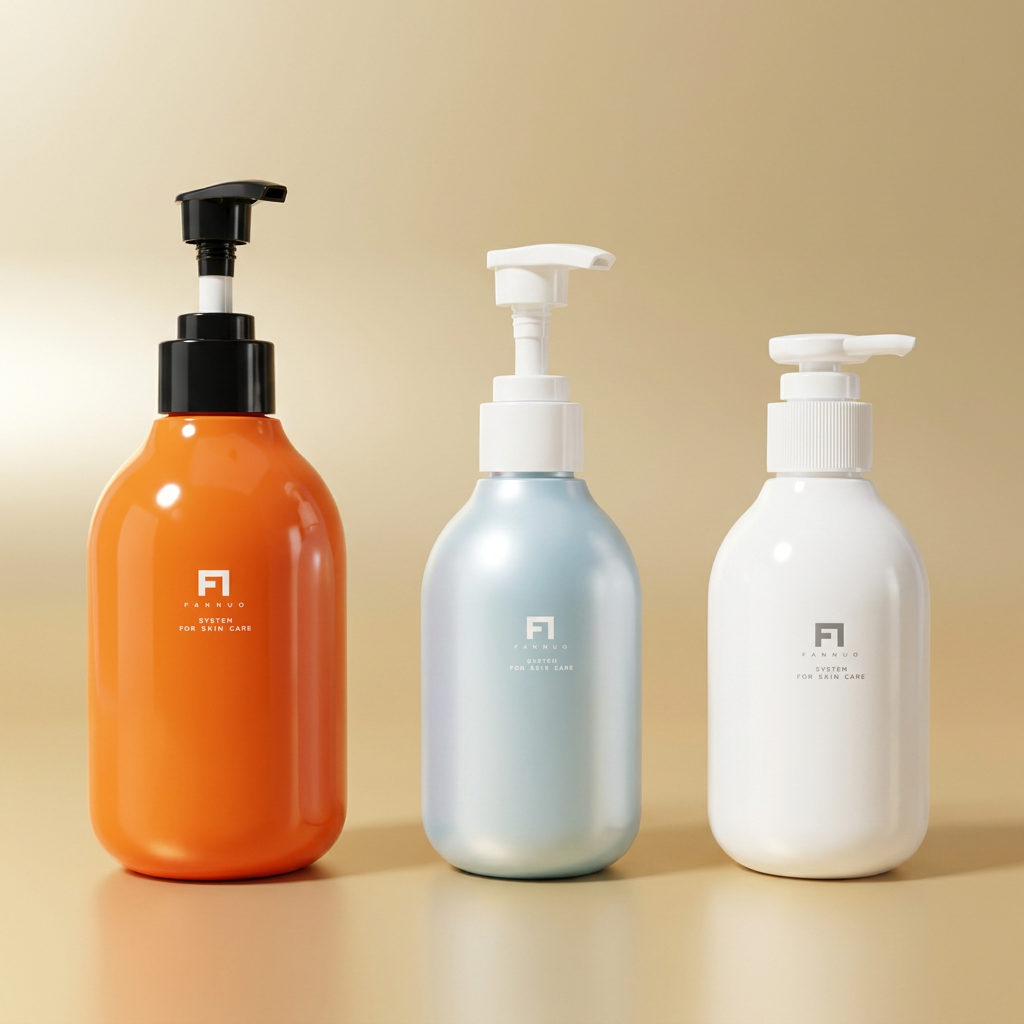 Custom 210ml 330ml 550ml PET Rounded Lotion Pump Bottle | BPA-Free Body Wash & Cleansing Oil Container — Lotion Pump / Oil Pump / Flip Cap | Wholesale Customizable Color & Silk Screen Logo | Premium Body Care Packaging Supplier