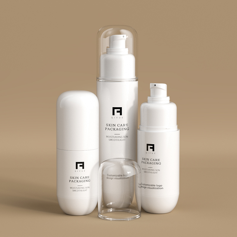 PP runde vakuumlotionflasker | 30/50/100 ml steril emballage til serum og emulsioner