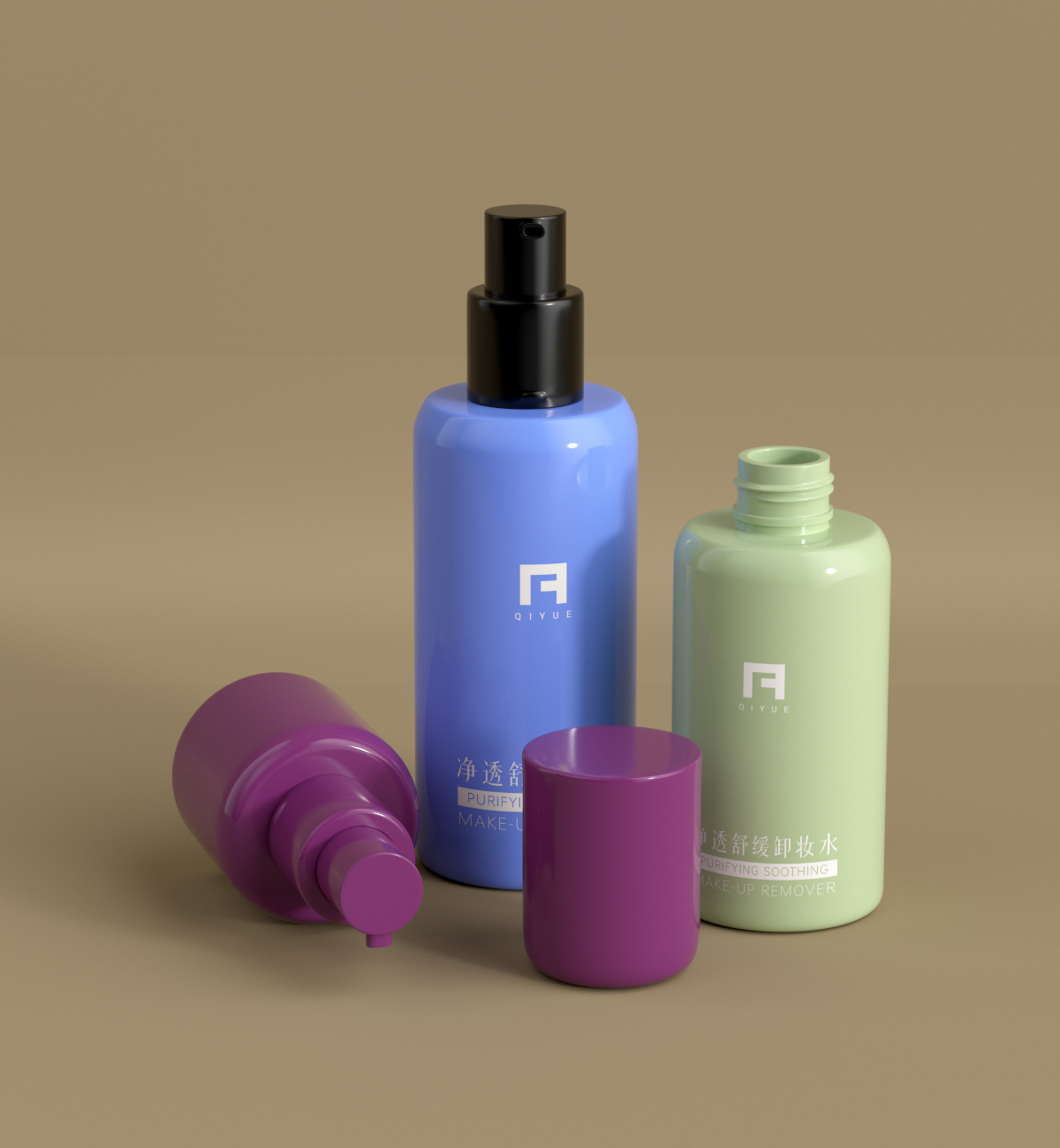 Premium Pet Plastic Packaging Solutions for the Cosmetics Industry