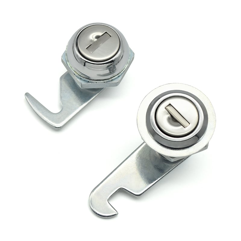 Zinc Alloy & Plastic Cam Locks – 90°/180° Quarter-Turn Cabinet Latches with Sealing Gasket for Electrical Enclosures & Control Panels