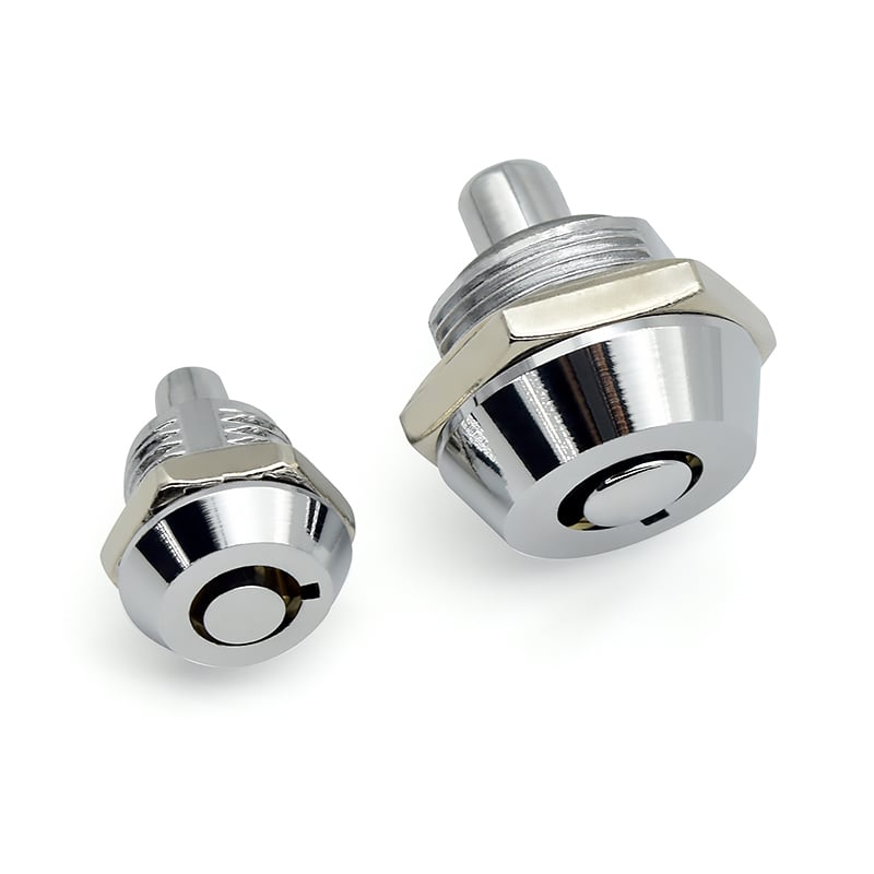 Zinc Alloy Hex Cam Locks – 90° Quarter-Turn Cabinet Latches with M12 Thread for Electrical Enclosures & Control Panels
