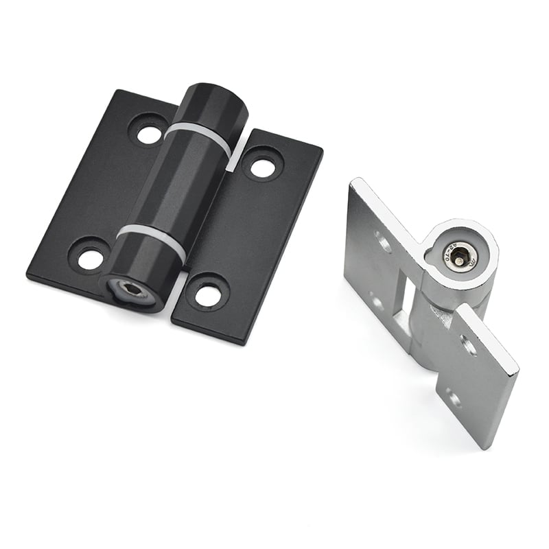 Adjustable Torque Aluminum Hinge | Free-Stop Positioning with Hex Key Adjustment