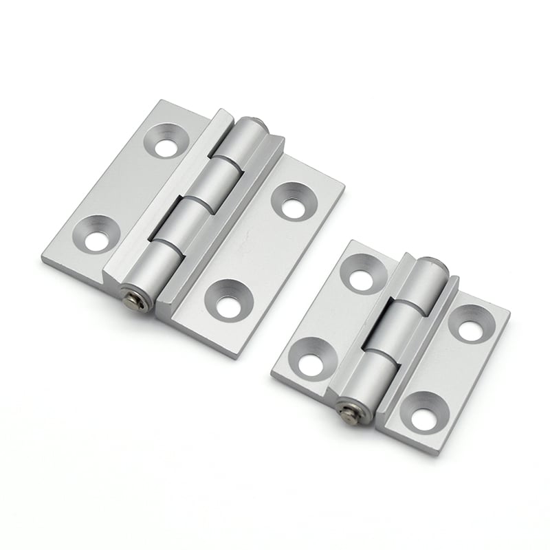 Aluminum Alloy Concealed Hinge - Heavy Duty Invisible Door Hinge with 120° Opening Angle & Countersunk Screw Holes for Cabinet Furniture