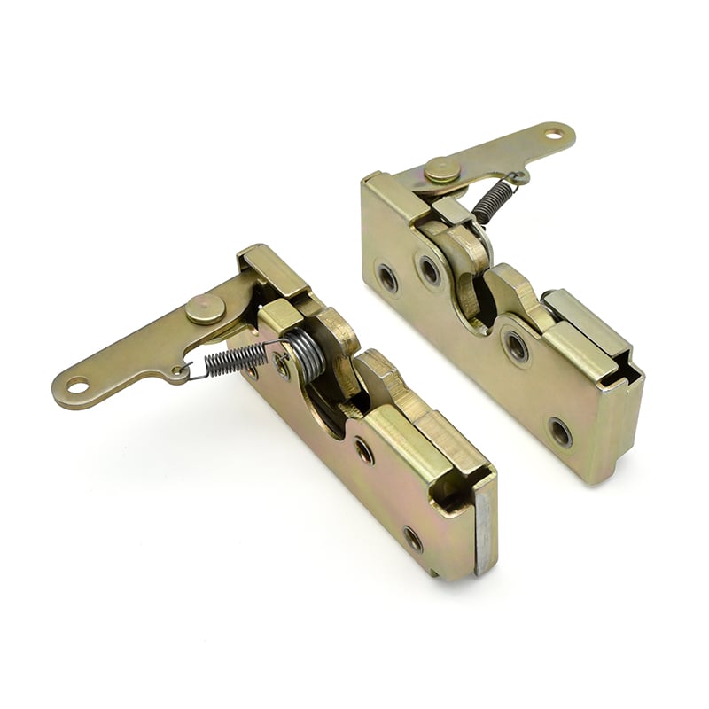 Heavy Duty Rotary Latch - Spring Loaded Quick Release Toggle Clamp in Galvanized Carbon Steel for Industrial Enclosures & Machinery