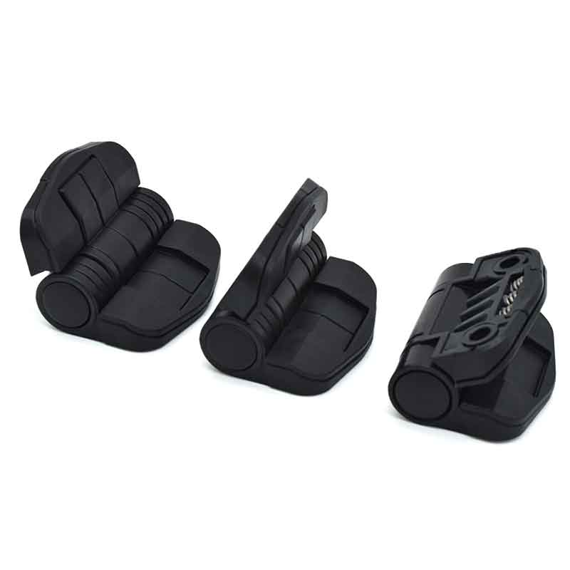 Adjustable Angle Plastic Stop Hinge - Multi-Position Friction Hinges (80°/115°/150°) for Electronics, Displays & Equipment Covers