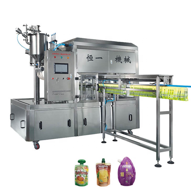 Tingkatkan Produksi Anda dengan Mesin Pengisian dan Penutupan Kantong Corong Kami untuk Kecap