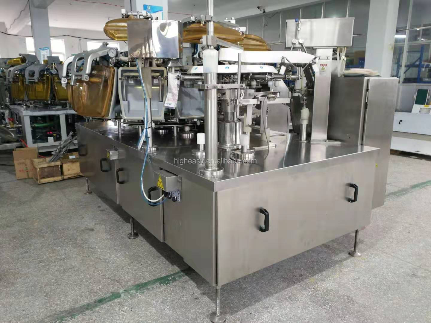 Tingkatkan Efisiensi Kemasan Anda dengan Mesin Pengisian dan Penyegel Kantong Siap Pakai untuk Deterjen Kami