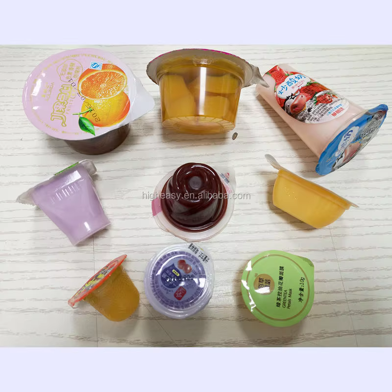 Hot Sale Full-Automatic Rotational Cup Filling and Sealing Machine for Ice Cream Beverage Oil High Efficiency High-Accuracy