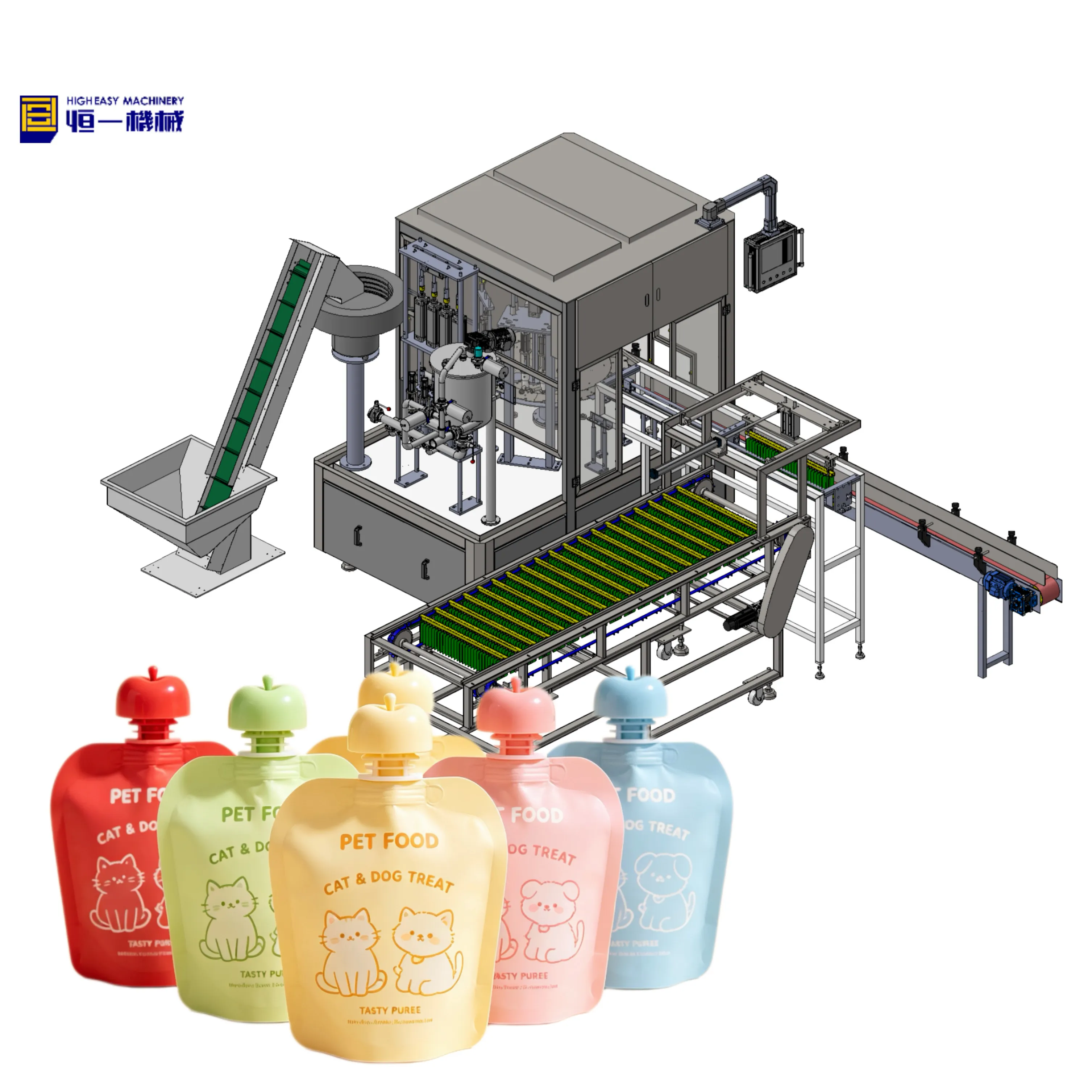 Are There Spout Pouch Filling and Capping Machines with PLC Control Systems?