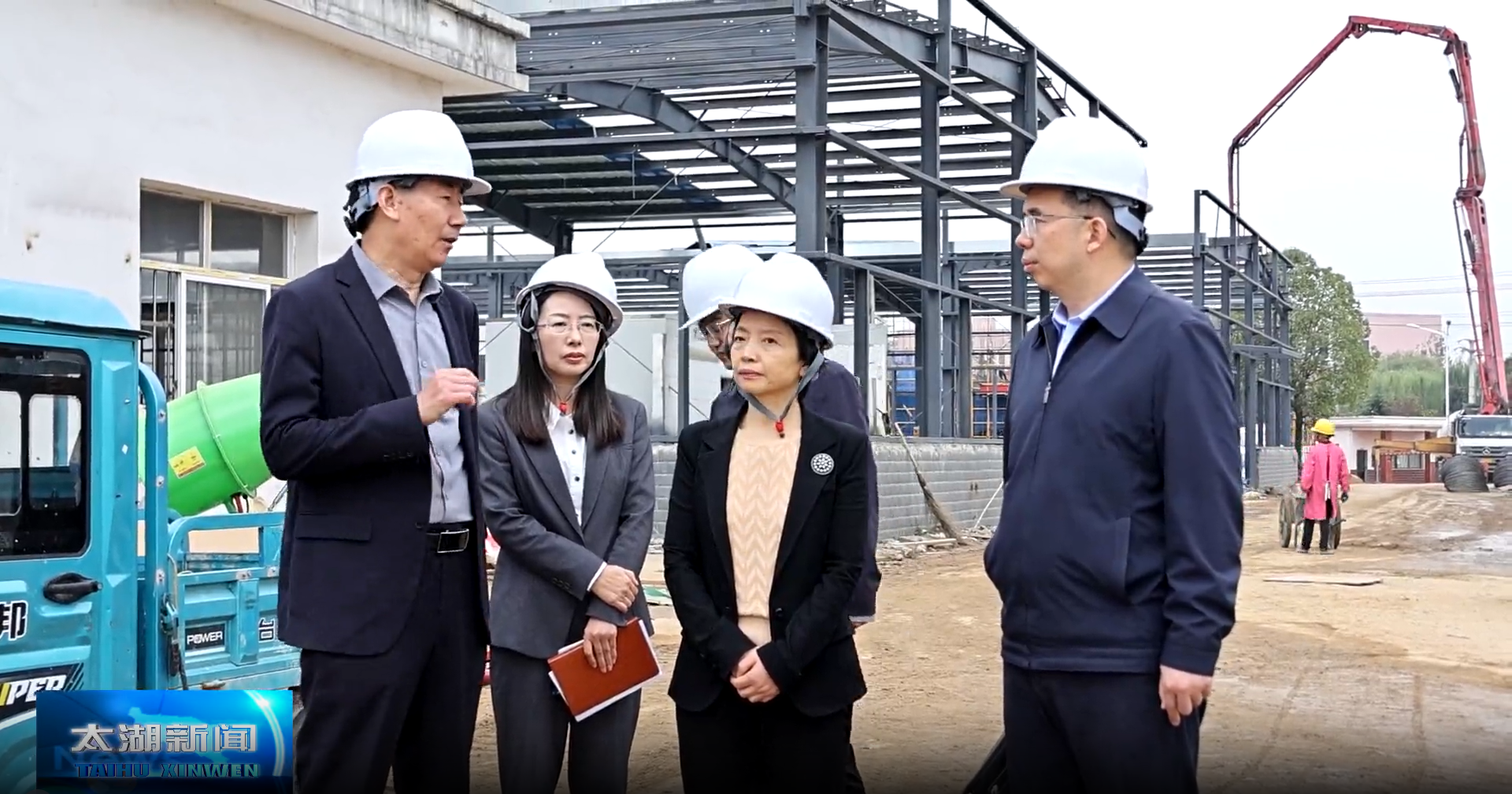 County Magistrate Wu Haihong led a team to visit key enterprises,Supporting Zehong’s Progress in Bamboo-Based Biodegradable Materials