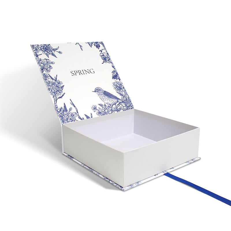 CF ກ່ອງຂອງຂວັນມີຝາເປີດ-ປິດດ້ວຍເທບແລະເຂັມສະດວກ
