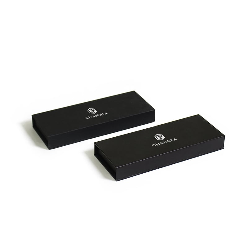 CF Recycled Materials Eva Rigid Cardboard Magnetic Flip Box Gift Packaging with UV Printed EVA Foam Insert