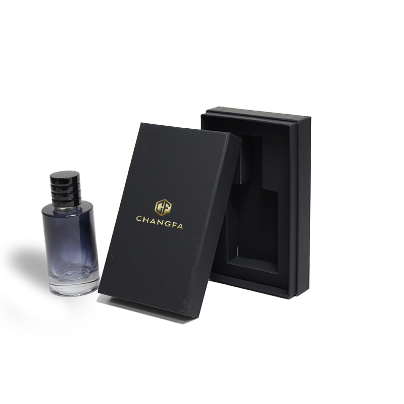 CF Removable Lid Box with Neck Luxury Rigid Packaging Bottle Storage Perfume Box
