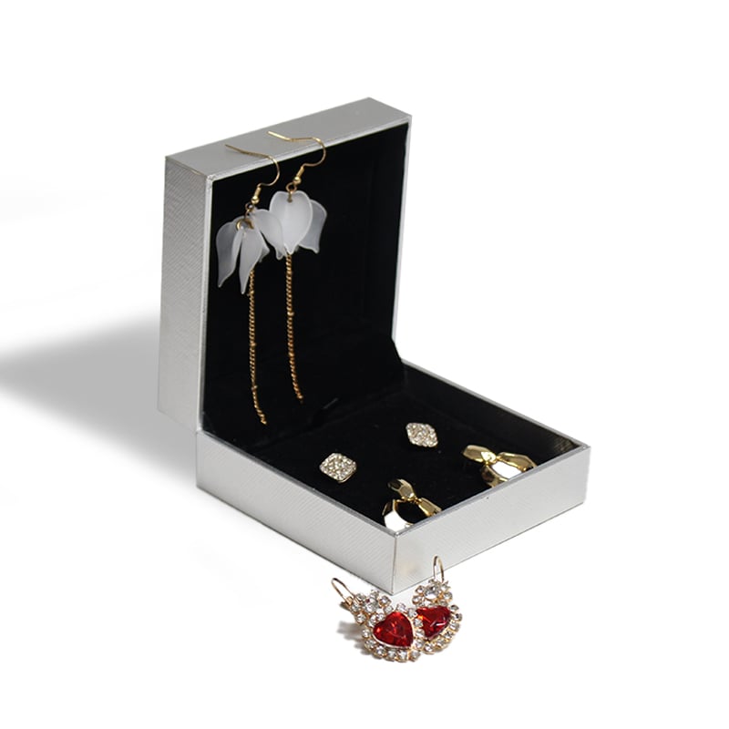 CF Square Velvet Jewelry Boxes Gift Set for Ring Pendant Earring  Set Velvet Packaging Boxes