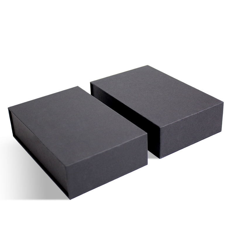 Wholesale Rigid Cardboard Box Display Box With Black Eva Foam Stand Up Style Magnetic Lid Box With Custom Logo Color