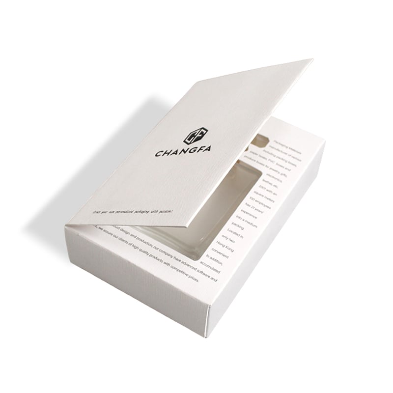 Perfume Magnetic Book Style Gift Box With EPE Pearl Cotton